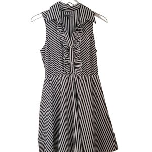 Bailey Blue Black and White Dress